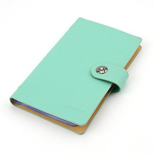 Bluboon Business Card Holder Book Pu Leather 240 Name Cards Bluboon Business Card Holder Book Pu Leather 240 Name Cards Organizer Ebay