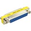 inline® mini-gender-changer 25pol sub d buchse / buchse