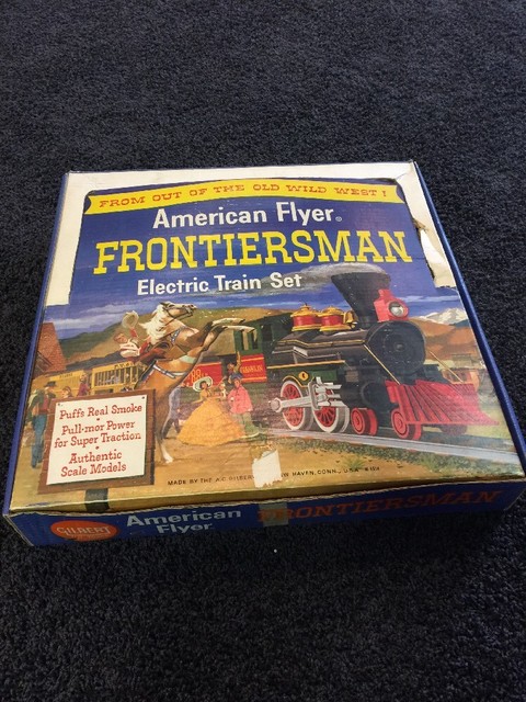 1959 american flyer frontiersman electric train set gilbert 20551 1959 american flyer train set