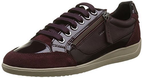GEOX D MYRIA A SCARPE DA GINNASTICA BASSE DONNA ROSSO DK BURGUNDY 40 EU GEOX D MYRIA A SCARPE DA GINNASTICA BASSE DONNA ROSSO DK BURGUNDY 40 EU