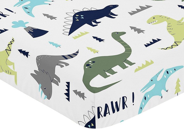 sweet jojo designs fitted crib sheet for blue and green modern ulitmate crib sheet
