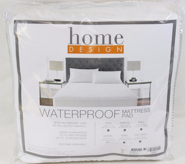 Home Design Waterproof Cotton Queen Mattress Pad Y1022 | eBay Home Design Waterproof Cotton Queen Mattress Pad Y1022 | eBay