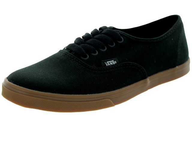 vans authentic lo pro black