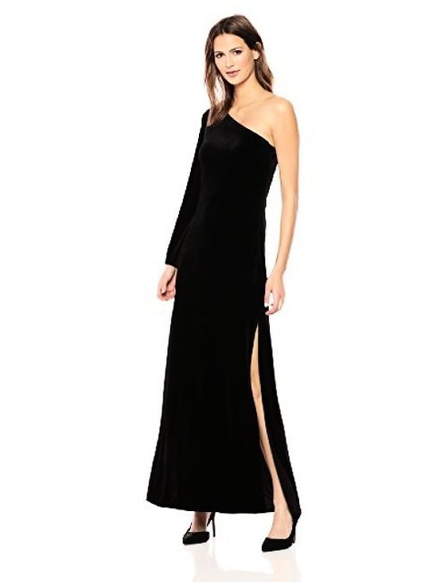 One Shoulder Maxi Dress