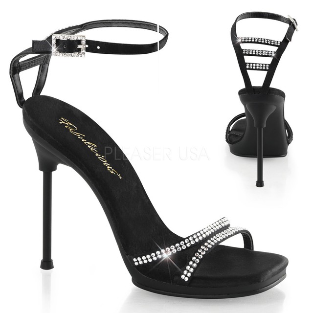 TACCO ALTO PUMPS TACCO PLEASER USA CHIC 37 Nero Taglia 40 TACCO ALTO PUMPS TACCO PLEASER USA CHIC 37 Nero Taglia 40