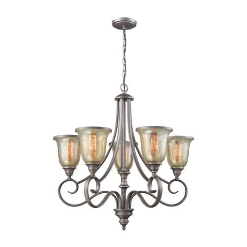 Thomas Lighting Cn230527 Georgetown Chandeliers Weathered Zinc Ebay