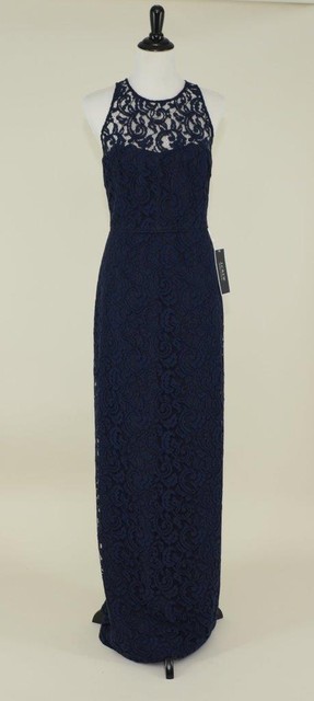 J Crew Pamela Gown Leavers Lace 6 Dark Wine Bridesmaid Long Dress New J Crew 298 Pamela Gown Leavers Lace 8 Navy Bridesmaid Long Party Dress