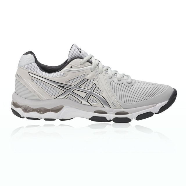 Asics Gelnetburner Ballistic 9693 Womens B557Y9693 argento scarpe basse Asics Gelnetburner Ballistic 9693 Womens B557Y9693 argento scarpe basse