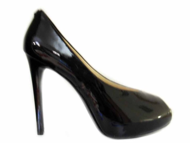 Guess fl3hnrpat07 nero scarpe con il tacco da donna Guess fl3hnrpat07 nero scarpe con il tacco da donna