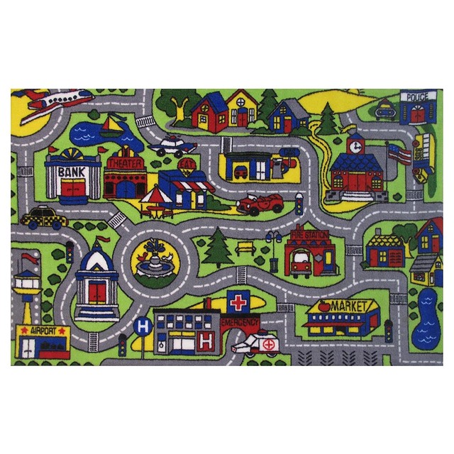 Driving Time Kids Rug 19 X 29 By Fun Rugs Ebay Fun Rugs Time Driving Novelty Rug 19 X 29