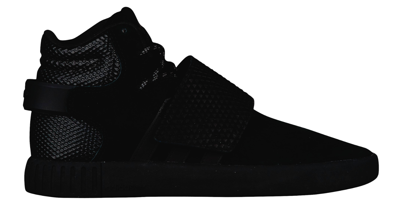 ADIDAS DA UOMO TUBOLARE INVASORE cinturino nero scarpe sportive in camoscio ADIDAS DA UOMO TUBOLARE INVASORE cinturino nero scarpe sportive in camoscio