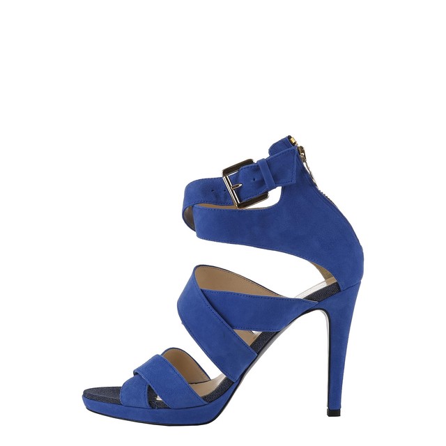 Trussardi Sandali con tacco bluAltezza 11cm Trussardi Sandali con tacco bluAltezza 11cm