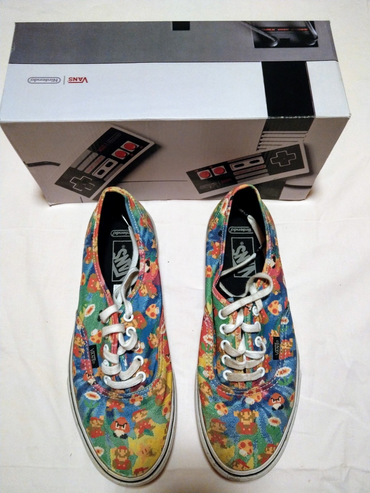 SVENDO Scarpe Limited Edition VansNintendo Mario Bros nr. piede 42 UOMO SVENDO Scarpe Limited Edition VansNintendo Mario Bros nr. piede 42 UOMO