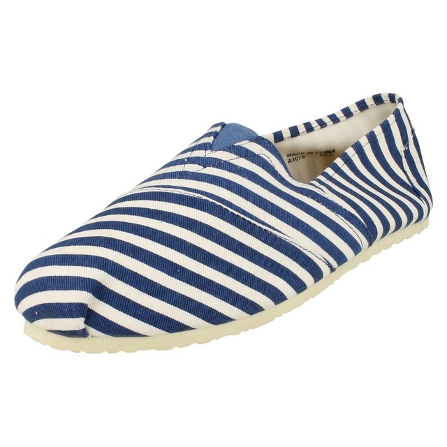 Da Uomo a Righe Tela Infilare Scarpa Disponibile in Nero Rosso Blu Stilea1079 Da Uomo a Righe Tela Infilare Scarpa Disponibile in Nero Rosso Blu Stilea1079