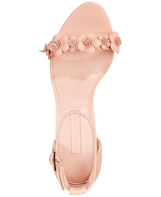Avec Les Filles Womens Michele Leather Open Toe Special Pale Peach Size 105 G Avec Les Filles Womens Michele Leather Open Toe Special Pale Peach Size 105 G