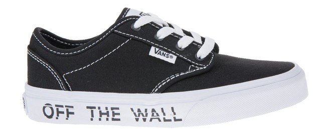 Vans Atwood Printed Fox V0015GROM nero scarpe da ginnastica Vans Atwood Printed Fox V0015GROM nero scarpe da ginnastica