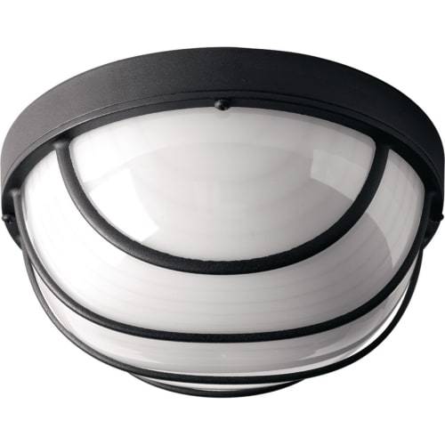 Progress Lighting P3650 3130k9 Bulkheads Led 10 Inch Black Outdoor Progress Lighting P3650 3130k9 Bulkheads 1 Light Led Outdoor Flush Mount Ceiling