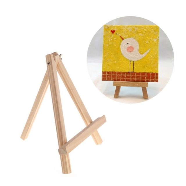Kids Painting Easel Natural Wood Display Table Setting Place Card ... Kids Painting Easel Natural Wood Display Table Setting Place Card ...