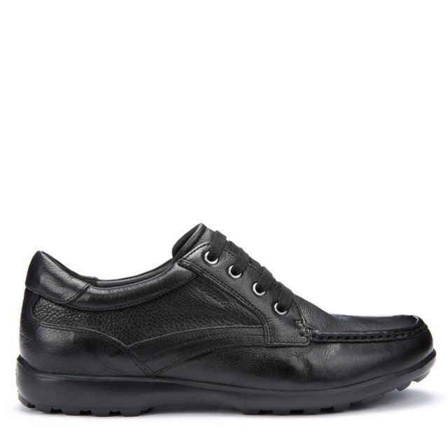 Geox stringata uomo modello Mantra in morbida pelle nera 24GU Geox stringata uomo modello Mantra in morbida pelle nera 24GU