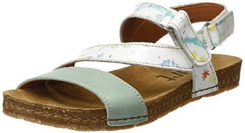 Art 0469 Fantasy Creta Sandali con Piattaforma Donna Bianco Multi n3k Art 0469 Fantasy Creta Sandali con Piattaforma Donna Bianco Multi n3k