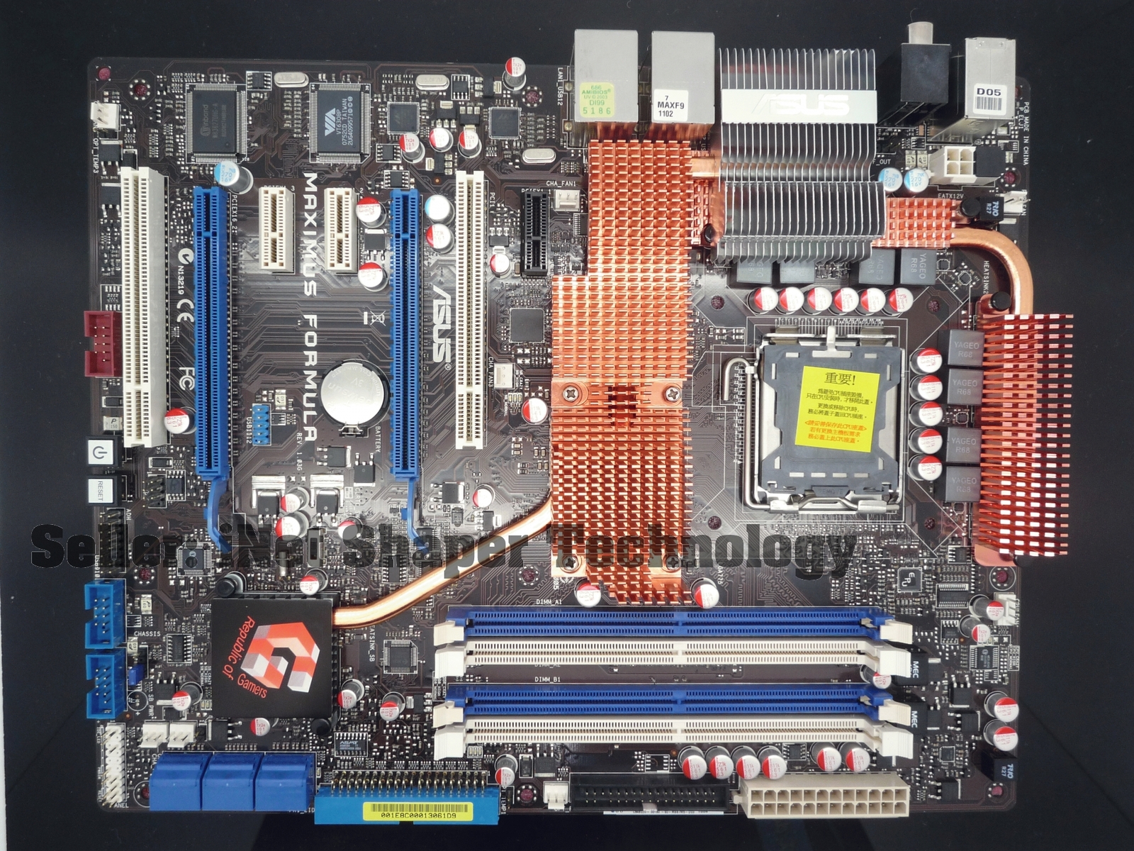 item 5 *NEW ASUS MAXIMUS FORMULA Socket 775 MotherBoard - Intel X38 -*NEW ASUS MAXIMUS FORMULA Socket 775 MotherBoard - Intel X38