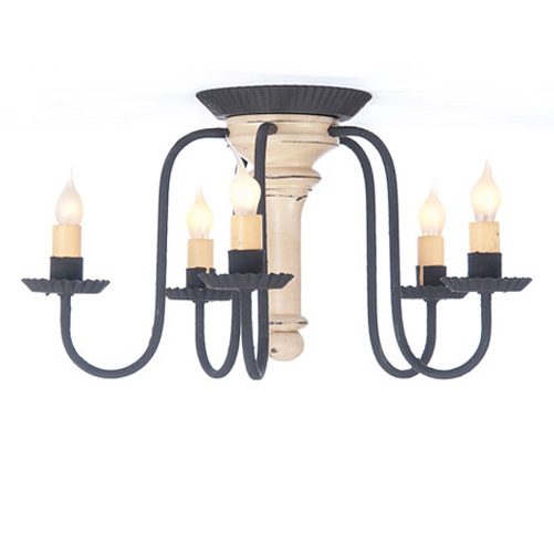 Berkshire 5 Arm Ceiling Light In Sturbridge White By Irvins Country Brand New Lowest Price