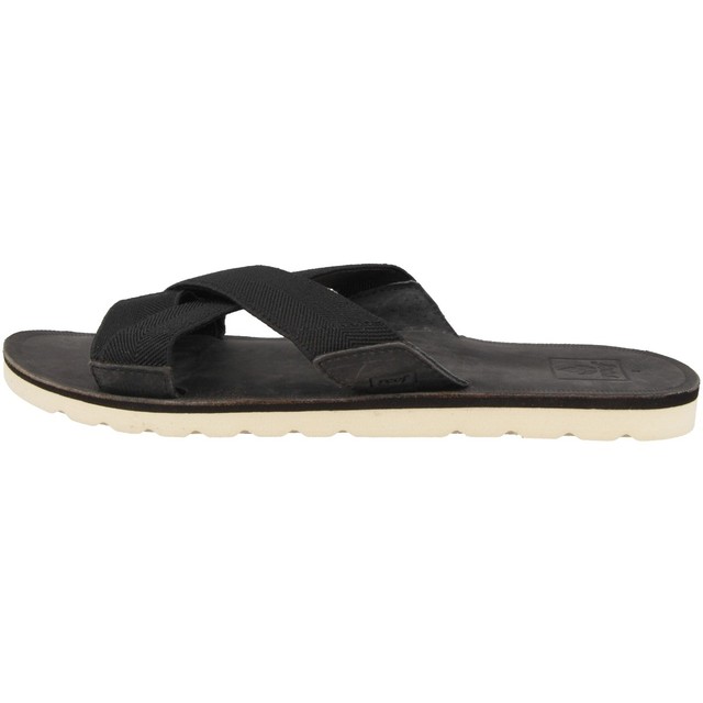 REEF Voyage slide sandalo tythes RENNER Ciabatte da bagno Spiaggia BLACK REEF Voyage slide sandalo tythes RENNER Ciabatte da bagno Spiaggia BLACK
