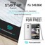 Mega Startup Paket inklusive HTC One Max - 32GB - Silber