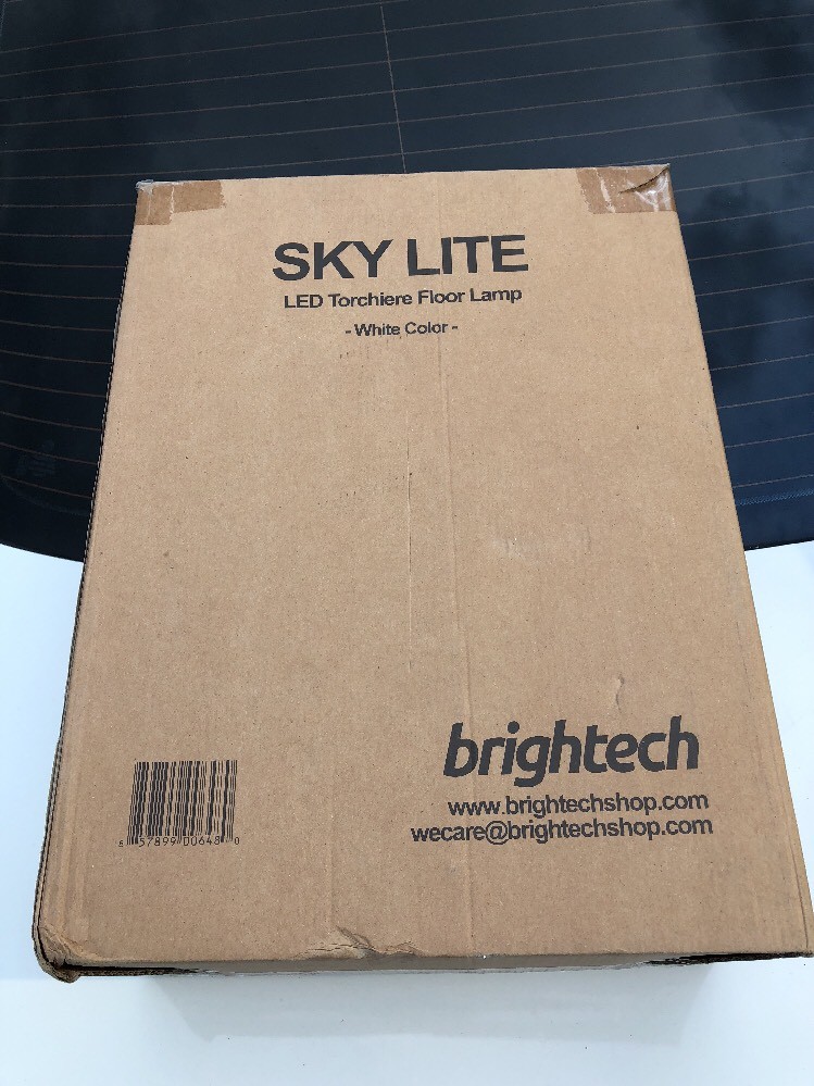 Brightech Skylite Led Torchiere Floor Lamp Dimmable Energy Saving 24 Brightech Skylite Led Torchiere Floor Lamp Dimmable Energy Saving 24 Watt Tall