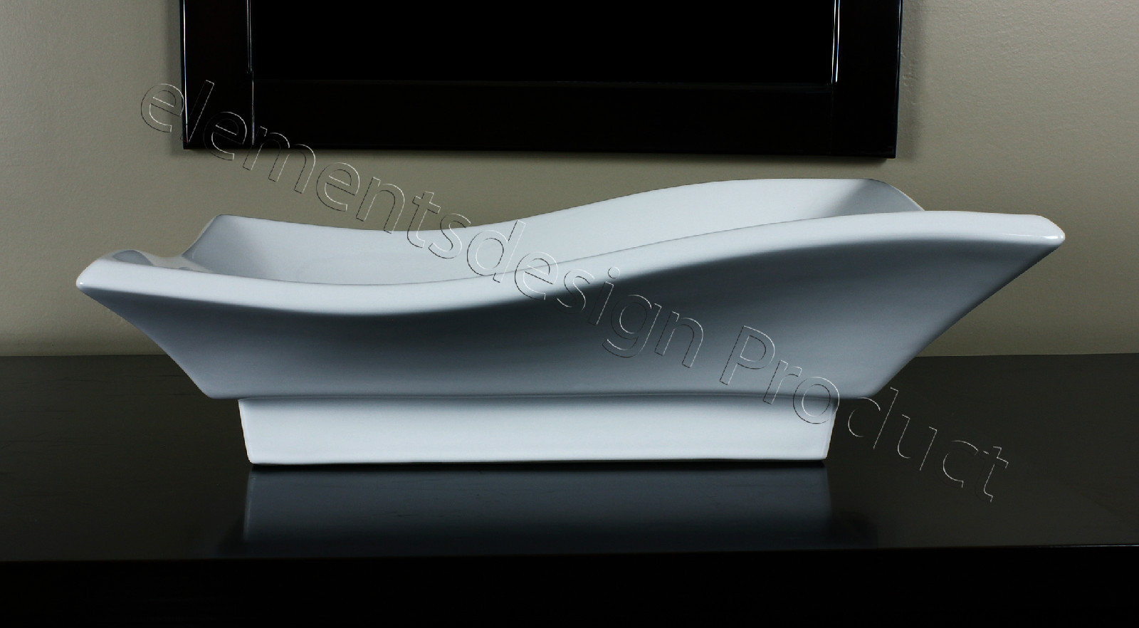 Bathroom White Ceramic Porcelain Vessel Vanity Sink Pop Up Drain Brand New T