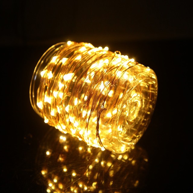 Hde Waterproof Led String Lights Flexible Copper Wire Indoor Outdoor Picture 2 Of 6