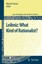 Leibniz: What Kind of Rationalist? Logic, Epistemology, and the Unity of Scie..