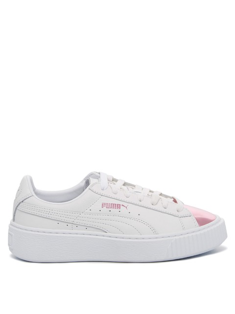 Puma PALLACANESTRO Piattaforma metallizzato BIANCO LILLA 366169 04 Sneakers Puma PALLACANESTRO Piattaforma metallizzato BIANCO LILLA 366169 04 Sneakers