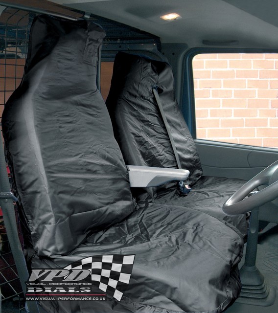 Mpn Swsc13 Seat Covers Van Front Black Streetwize Ford Transit Van Heavy Duty 2 1 Seat Covers Waterproof Black Full Set Universal