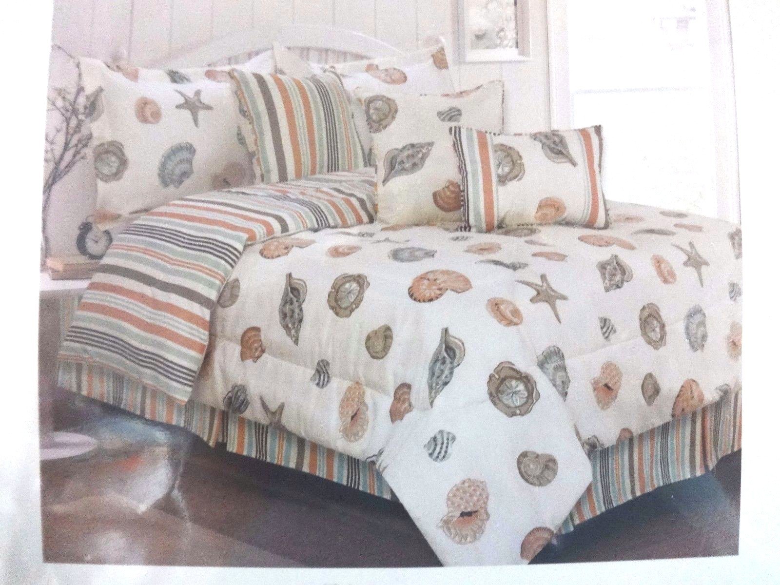 Ashley Cooper Seashell 7 Piece King Comforter Set Picture 1 Of 2