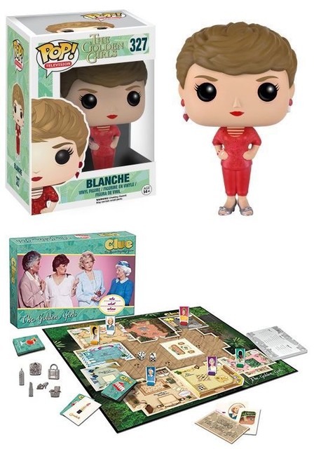 The Golden Girls Blanche Figure CLUE Mystery Board Game NEW The Golden Girls Blanche Figure CLUE Mystery Board Game NEW
