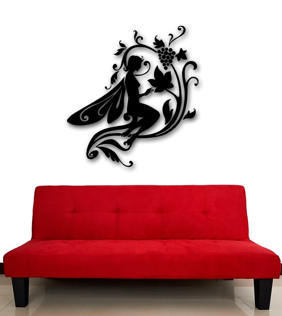 Wall Stickers Vinyl Decal Nursery Angel Fairy Magic For Kids Wings Wall Stickers Vinyl Decal Nursery Angel Fairy Magic For Kids Wings Ig716