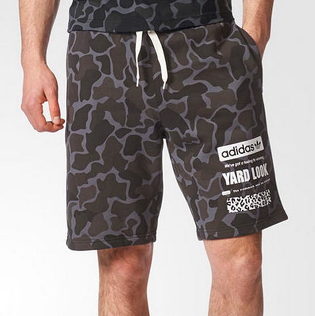 Adidas Originals Street Graphic camuflaje Camo Shorts Hombres chicos Adidas Originals Street Graphic camuflaje Camo Shorts Hombres chicos