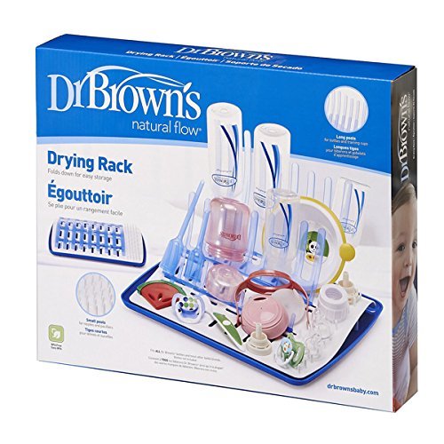 Dr. Brown's Universal BABY BOTTLE Drying Rack New Free Shipping