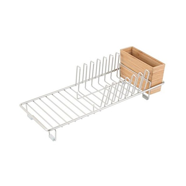 Dish Racks Interdesign 74345 Formbu Compact Kitchen Drainer Interdesign Formbu Compact Kitchen Dish Drainer Rack For Drying Glasses Silv
