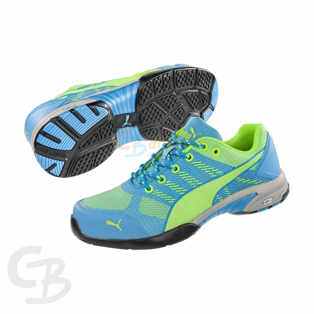 PUMA DONNA SCARPA DI SICUREZZA CELERIT MAGLIA WNS LOW S1P BLU/VERDE 642900 PUMA DONNA SCARPA DI SICUREZZA CELERIT MAGLIA WNS LOW S1P BLU/VERDE 642900