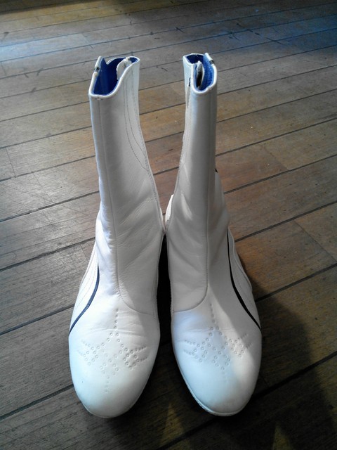 Stivale Puma Donna N 39 Boots woman white N 6 scarpa pelle ecologica shoe pvc Stivale Puma Donna N 39 Boots woman white N 6 scarpa pelle ecologica shoe pvc