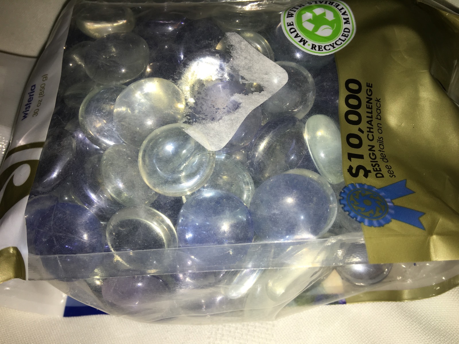 AKASHA Decorative Accents Wisteria Glass Stones 30 Oz. Total | eBay AKASHA Decorative Accents Wisteria Glass Stones 30 Oz. Total | eBay
