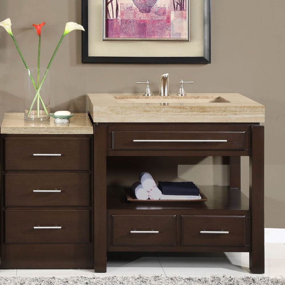 56 In Sierra Single Sink Bathroom Vanity Dark Walnut Id 116469 Picture 1 Of 6