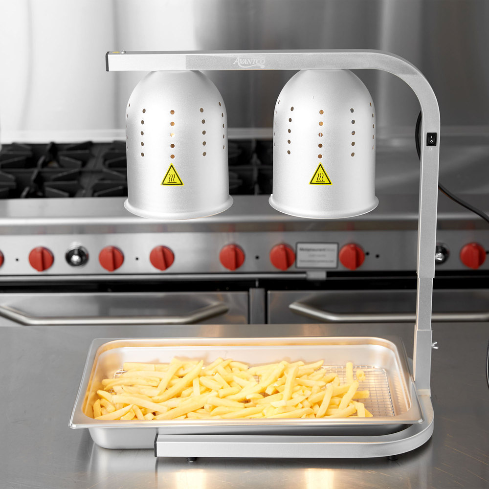Avantco Standing 2 Bulb Heat Lamp Food Warmer Res Content Global Inflow Inflowcomponent Cancel