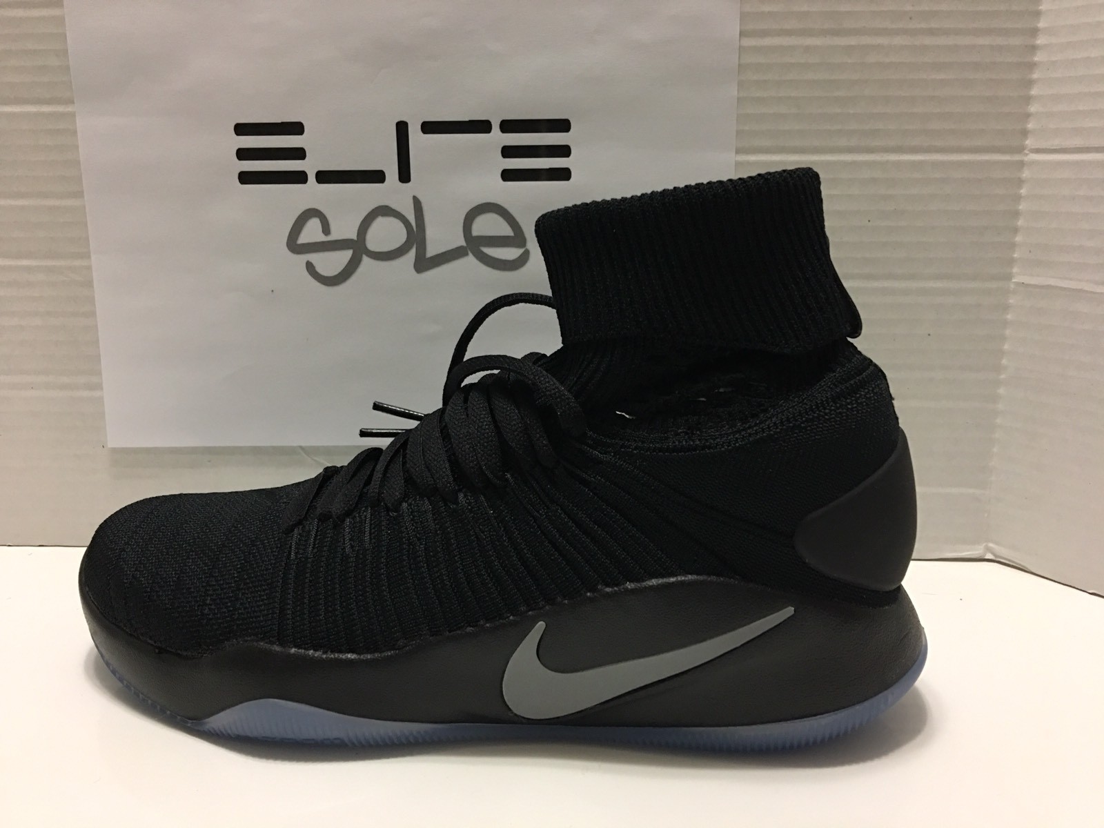 NIKE HYPERDUNK 2016 FLYKNIT US SZ 10 843390 003 BLACK BASKETBALL SHOES NIKE HYPERDUNK 2016 FLYKNIT US SZ 10 843390 003 BLACK BASKETBALL SHOES