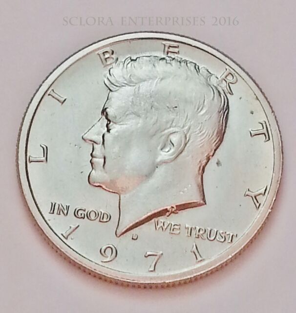 1971-D 50C Kennedy Half Dollar | eBay