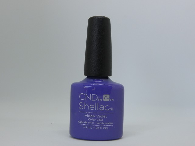 Cnd Shellac Uv Gel Coat Nail Polish Shades 2017 Video Violet Ebay Picture 2 Of