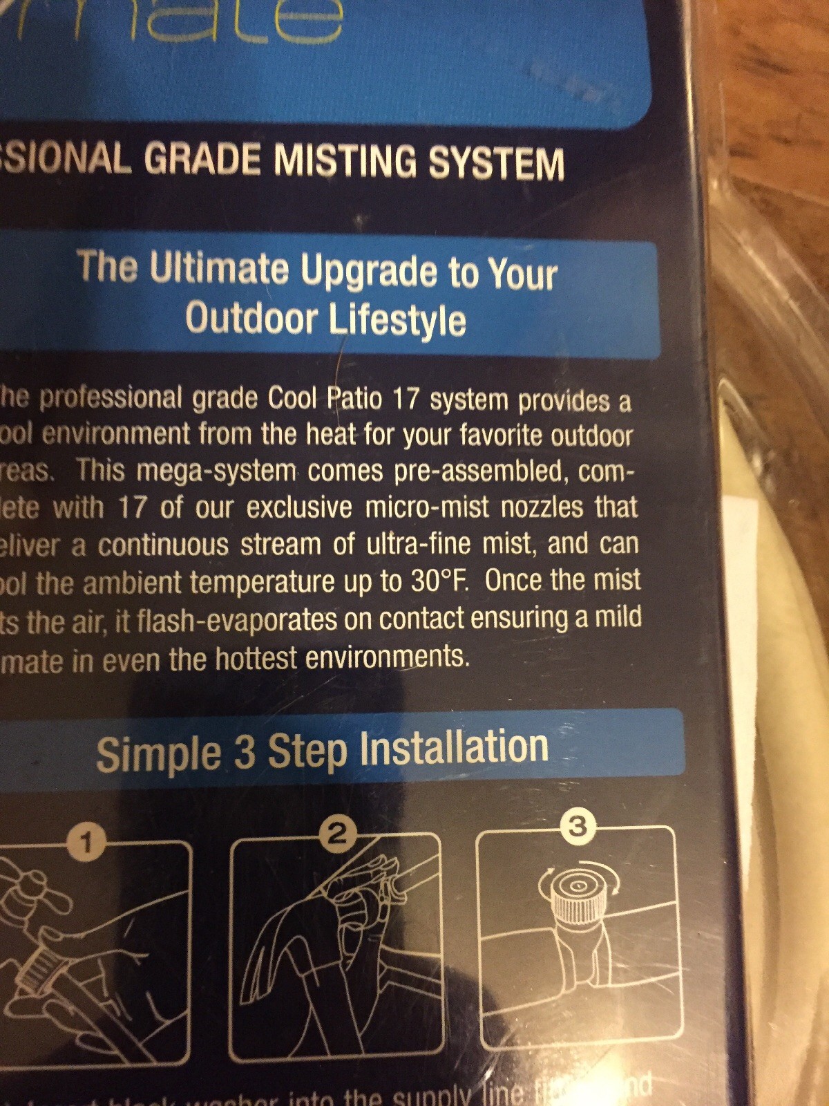 Mistymate Cool Patio 17 Professional Misting System 32 Foot Mistymate Cool Patio 17 Professional Misting System 32 Foot Nozzles