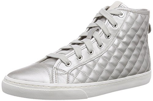 Geox D Giyo Sneaker Alta Donna Grigio Off White 35 EU H2h Geox D Giyo Sneaker Alta Donna Grigio Off White 35 EU H2h